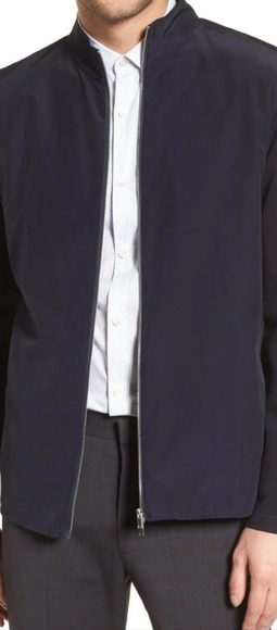 Men's THEORY Sweater Jacket Bellvil Pk NWT 🔥😎🔥 - Picture 3 of 6